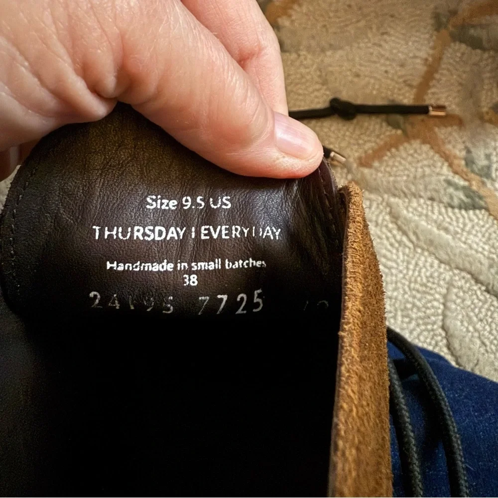 Thursday boot co. Scout classic brown suede chukka boots. 9.5
